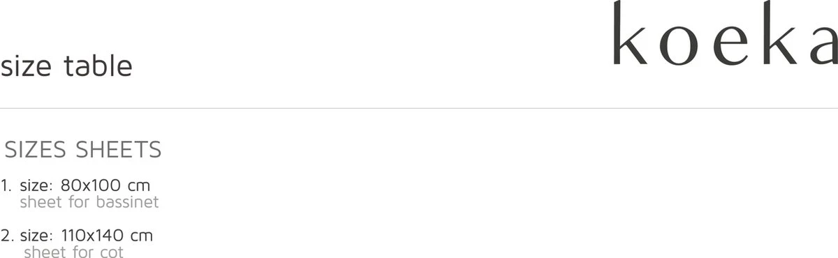 Koeka Wieglaken Napa - Katoen - Wit 5 Koeka Wieglaken Napa - Katoen - Wit - Afbeelding 3