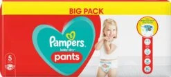 Pampers® Pampers Broek Baby Dry Maat 5 Junior, 12-17 Kg, Grootverpakking, 54 Stuks -Bekend Babyproducten Winkel 1200x542