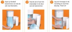Korbell Luieremmer Navulling - 15L Zak - 3 Stuks -Bekend Babyproducten Winkel 1200x543 1