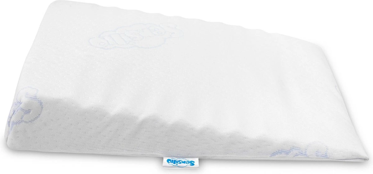 Sensillo Baby Reflux Kussen Hellend - Wigkussen - Verhogend Kussen Baby - Kinderwagen Kussen Baby 4 Sensillo Baby Reflux Kussen Hellend - Wigkussen - Verhogend Kussen Baby - Kinderwagen Kussen Baby - Afbeelding 2