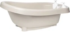 Bébé-jou Click Thermobad - Taupe -Bekend Babyproducten Winkel 1200x560