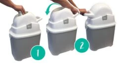 DiaperChamp ONE - Soft Silver - Standaard Luieremmer 28 DiaperChamp ONE - Soft Silver - Standaard Luieremmer -Bekend Babyproducten Winkel 1200x633