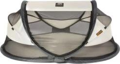 Deryan Baby Luxe Campingbedje – Inclusief Zelfopblaasbare Matras - Cream -Bekend Babyproducten Winkel 1200x648