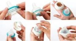 Difrax 1-2-3 Wide Flessenring Met Flessenspeen Voor Brede Babyflessen -Bekend Babyproducten Winkel 1200x651