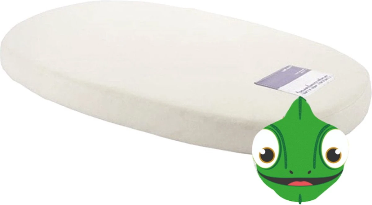 ABZ KMML441-40/80/7 Kameleon 40 X 80 X 7 Cm Ovaal Wiegmatras 3 ABZ KMML441-40/80/7 Kameleon 40 X 80 X 7 Cm Ovaal Wiegmatras