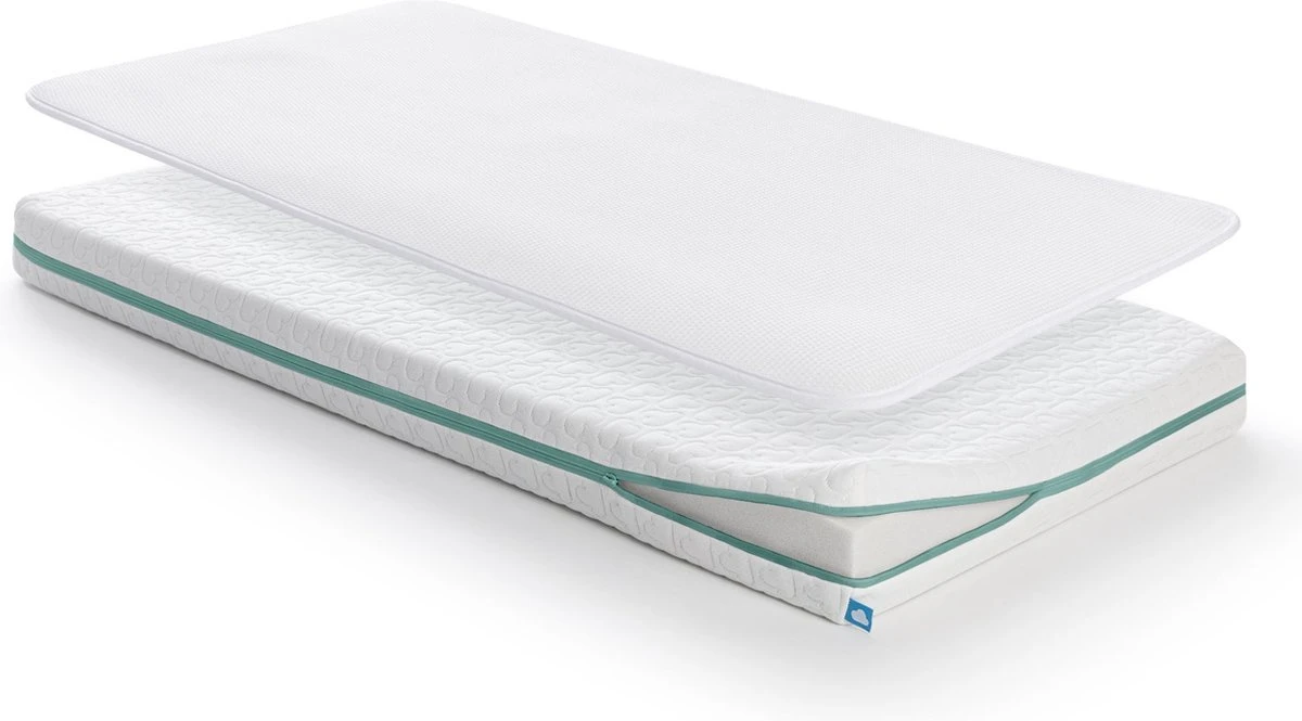 AeroSleep® ECOlution Pack 2-in-1 : Matras + 3D Matrasbeschermer - Bed - 150 X 70 Cm 18 AeroSleep® ECOlution Pack 2-in-1 : Matras + 3D Matrasbeschermer - Bed - 150 X 70 Cm - Afbeelding 16