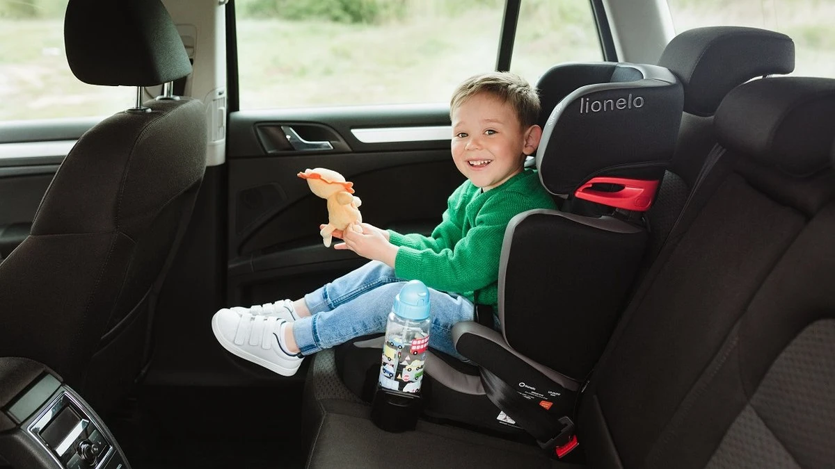 Lionelo Hugo - Autostoeltje - ISOFIX - 7-traps - Tot 12 Jaar 9 Lionelo Hugo - Autostoeltje - ISOFIX - 7-traps - Tot 12 Jaar - Afbeelding 7