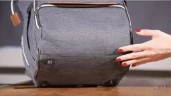 Periwinkle - Luiertassen - Waterproof Baby Verzorgingstas - Baby Rugzak - Luiertas - Verzorgingstas - Linnen - Bordeaux -Bekend Babyproducten Winkel 1200x681