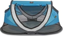Deryan Peuter Luxe Campingbedje – Inclusief Zelfopblaasbare Matras - Blue -Bekend Babyproducten Winkel 1200x687