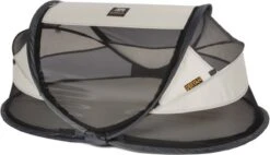 Deryan Baby Luxe Campingbedje – Inclusief Zelfopblaasbare Matras - Cream -Bekend Babyproducten Winkel 1200x690 1