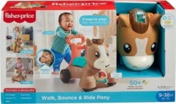 Fisher Price Fisher-Price Pony Loopvriendje - Looptrainer Baby - Bruin - Groen -Bekend Babyproducten Winkel 1200x707 1