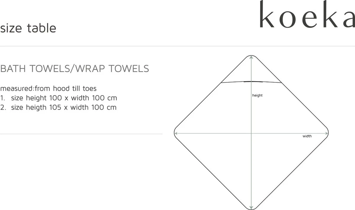 Koeka Baby Omslagdoek Elba - Katoen - Taupe 10 Koeka Baby Omslagdoek Elba - Katoen - Taupe - Afbeelding 8