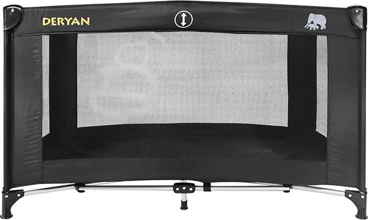 Deryan Believer Campingbedje - 120x60cm - Zwart 6 Deryan Believer Campingbedje - 120x60cm - Zwart - Afbeelding 4