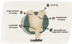 Cuddie Baby Draagdoek - Premium Organic Baby Draagdoek Gemaakt Van Bio Katoen - Newborns Tot 15 Kg - Baby Cadeau - Met Wenskaart - Sand -Bekend Babyproducten Winkel 1200x734 1