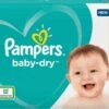 Pampers® Pampers Baby-Dry Maat 4, 46 Luiers, Tot 12 Uur Bescherming, 9-14kg -Bekend Babyproducten Winkel 1200x740