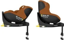 Maxi-Cosi Mica Pro Eco I-Size Autostoeltje - 360° Draaibaar - Gerecyclede Stoffen - Authentic Cognac - Vanaf De Geboorte Tot Ca. 4 Jaar -Bekend Babyproducten Winkel 1200x743