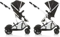 Hauck Duett 2 Duo Kinderwagen - Zwart -Bekend Babyproducten Winkel 1200x754 1