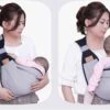 Merkloos Draagzak - Baby Draagzak - Zak - Grijs - Multifunctioneel - Ergonomisch - Baby - Dreumes - Peuter - Wrap - Travel Size - Tot 48 Maanden -Bekend Babyproducten Winkel 1200x757 2