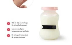 Merkloos Babyfles Thermometer - Meet Temperatuur Van Baby Fles - Herbruikbaar -Bekend Babyproducten Winkel 1200x760