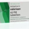Leidapharm Valeriaan 45 Mg 50 Tabletten -Bekend Babyproducten Winkel 1200x766 2