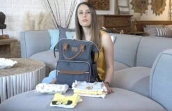 Periwinkle - Luiertassen - Waterproof Baby Verzorgingstas - Baby Rugzak - Luiertas - Verzorgingstas - Linnen - Bordeaux -Bekend Babyproducten Winkel 1200x772 7