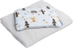 Sensillo Baby Dekbed En Kussen - Cadeau Set - Katoen - Blauw -Bekend Babyproducten Winkel 1200x786 3