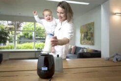 Alecto BW700BK - Snelle Digitale Flessenwarmer 500W Voor Opwarmen, Steriliseren En Ontdooien - Inclusief Stoomkap - Bediening Via Display - Zwart -Bekend Babyproducten Winkel 1200x800 12