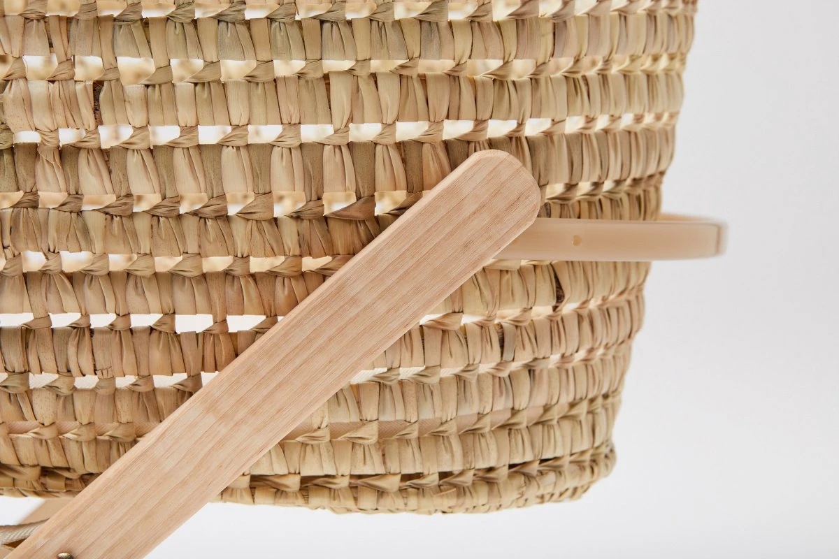 The Little Green Sheep Houten Moses Basket Standaard Hout 7 The Little Green Sheep Houten Moses Basket Standaard Hout - Afbeelding 5