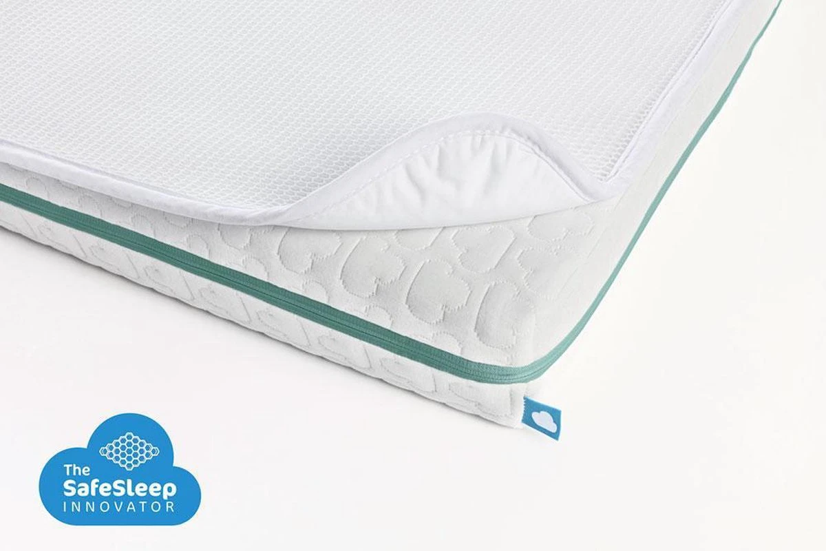 AeroSleep® ECOlution Pack 2-in-1 : Matras + 3D Matrasbeschermer - Bed - 150 X 70 Cm 17 AeroSleep® ECOlution Pack 2-in-1 : Matras + 3D Matrasbeschermer - Bed - 150 X 70 Cm - Afbeelding 15