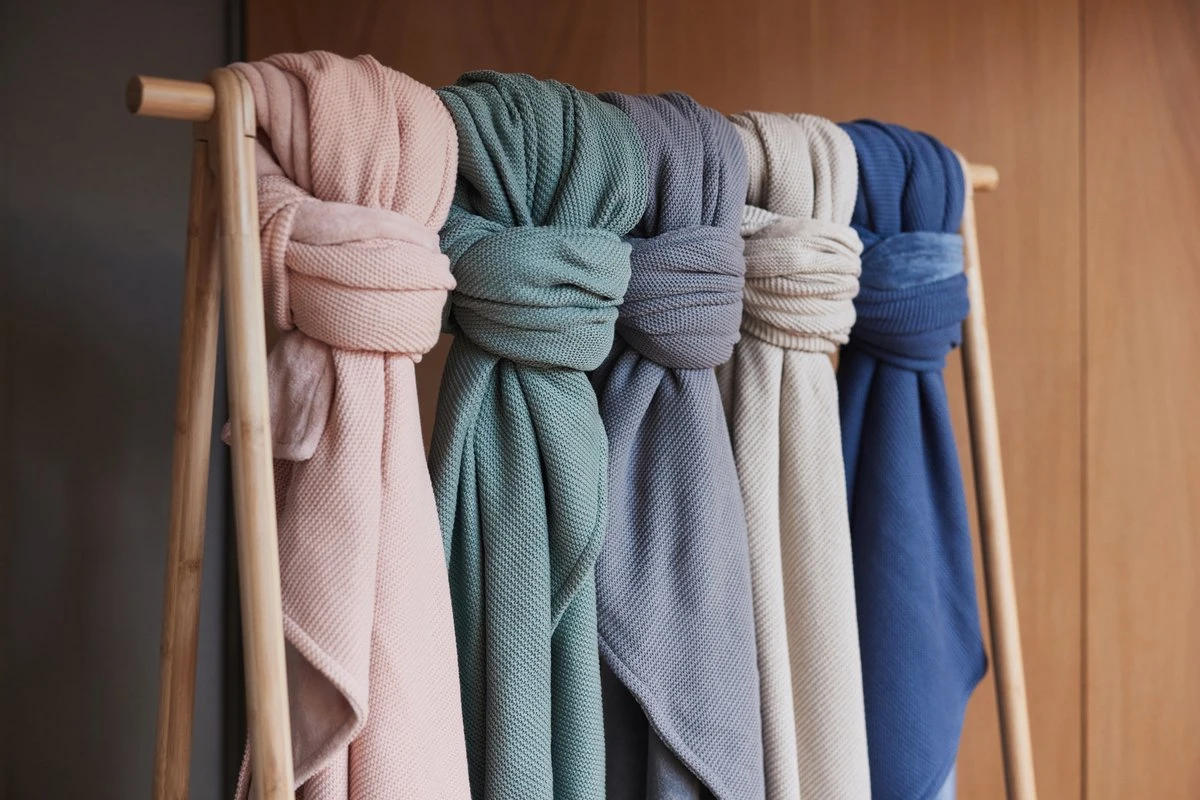 Jollein Baby Deken Ledikant 100x150cm Basic Knit Forest Green/Fleece 12 Jollein Baby Deken Ledikant 100x150cm Basic Knit Forest Green/Fleece - Afbeelding 10