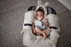 Jollein Wikkeldeken Bunny 100x105cm - Nougat 34 Jollein Wikkeldeken Bunny 100x105cm - Nougat -Bekend Babyproducten Winkel 1200x800 505