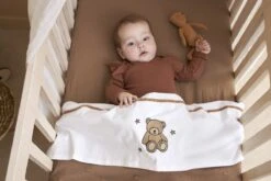 Meyco Teddy Bear Ledikant Laken - Toffee - 100x150cm -Bekend Babyproducten Winkel 1200x800 515