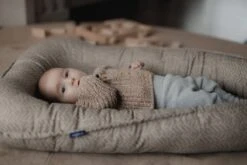 Zaffiro Leaves Babynestje - Beige - Hoes Van 100% Katoen -Bekend Babyproducten Winkel 1200x800 586