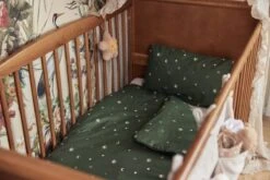 Jollein Baby Overtrek Ledikant 100x135/140cm Stargaze - Biscuit -Bekend Babyproducten Winkel 1200x800 589