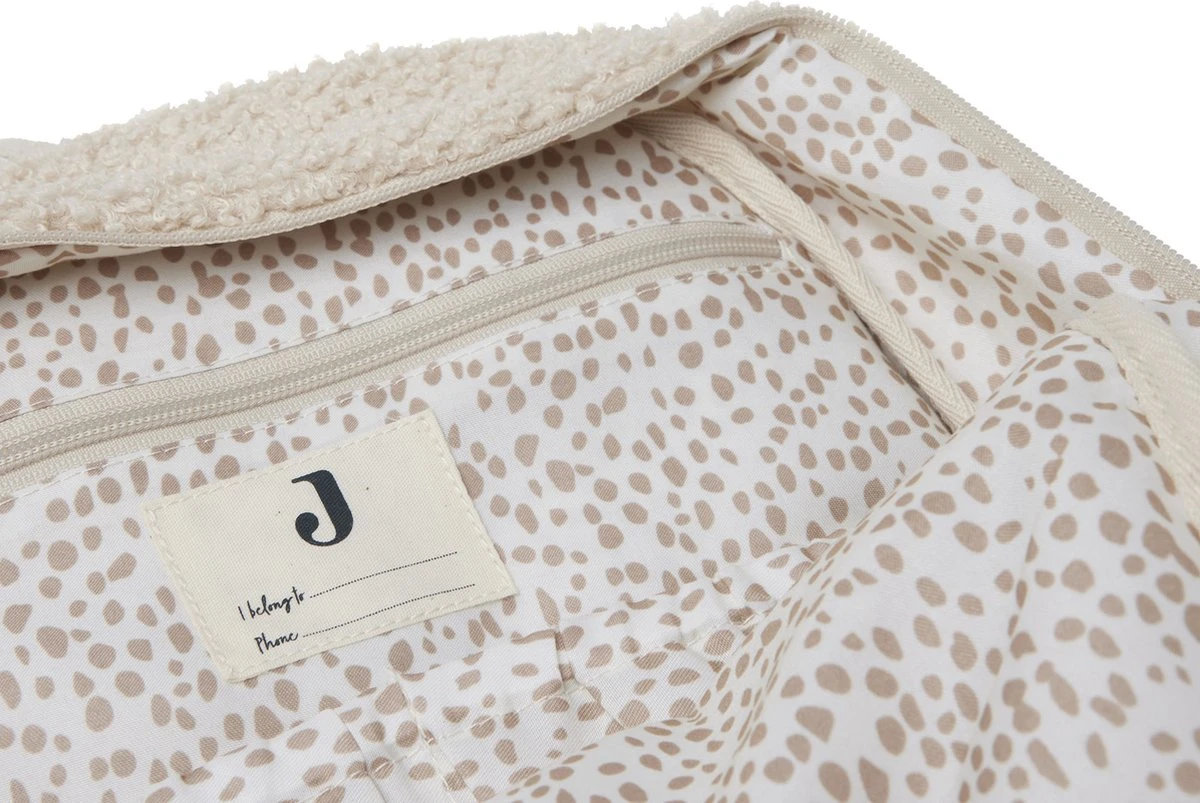 Jollein Luiertas Rugzak Boucle - Naturel 8 Jollein Luiertas Rugzak Boucle - Naturel - Afbeelding 6