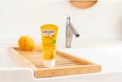 Weleda Calendula Babyshampoo & Douchecrème -Bekend Babyproducten Winkel 1200x806 9