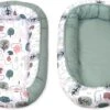 MamaLoes Amy Animal Forest Green Omkeerbaar Babynest 81899 -Bekend Babyproducten Winkel 1200x812 3