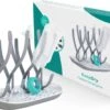 Nutrea EasyDry – Flessen Droogrek Baby – Afdruiprek Babyfles – Droogrek Voor Flessen – Inclusief Lekbak – Grijs/Wit -Bekend Babyproducten Winkel 1200x815
