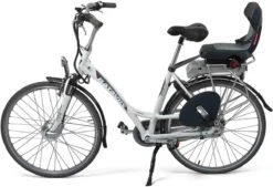 Polisport Guppy Junior Light Fietsstoeltje Achter - Dark Grey -Bekend Babyproducten Winkel 1200x823