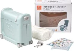 JetKids By Stokke® BedBox Green Aurora -Bekend Babyproducten Winkel 1200x824 4