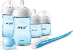 PHILIPS AVENT Philips SCD301/04 - Natural Starterset Voor Pasgeborenen - Blauw -Bekend Babyproducten Winkel 1200x825