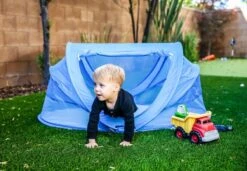 Deryan Peuter Luxe Campingbedje – Inclusief Zelfopblaasbare Matras - Blue -Bekend Babyproducten Winkel 1200x830 11