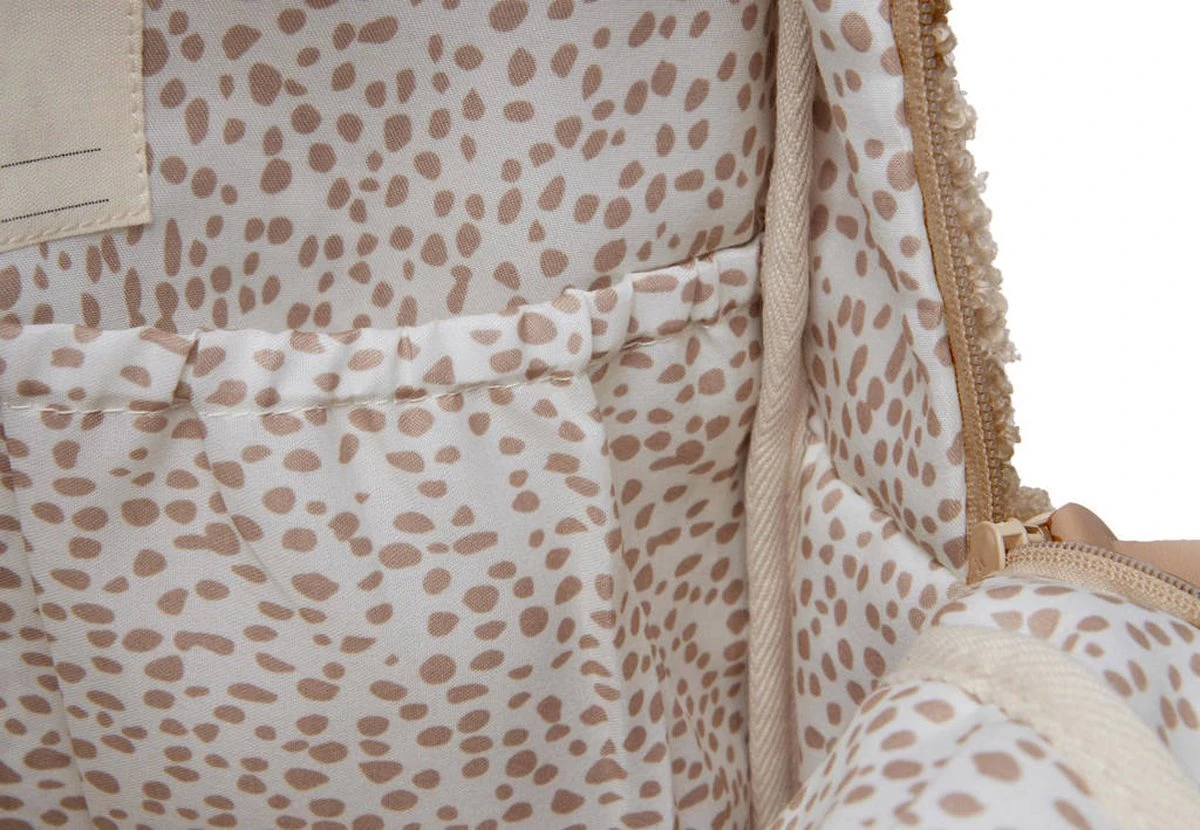 Jollein Luiertas Rugzak Boucle - Naturel 21 Jollein Luiertas Rugzak Boucle - Naturel - Afbeelding 19