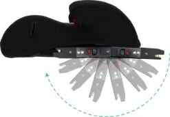 Auto Zitverhoger - Isofix - Autozitje - Kinderzitje - Zwart - Gecertificeerd - Fillikid -Bekend Babyproducten Winkel 1200x831 3