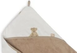 Jollein Badcape 75x75cm Teddy Bear - GOTS -Bekend Babyproducten Winkel 1200x837 4