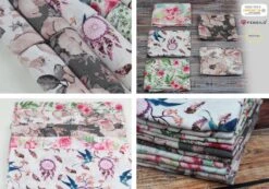 Hydrofiele Doeken - Hydrofiele Luiers - 70 X 80 Cm - 10 Pack - Roze- Bloemen - Meisje - Standard 100 By Oeko-tex® - Fensilo -Bekend Babyproducten Winkel 1200x842 7