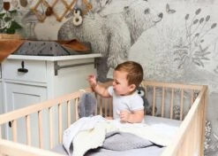 Jollein Baby Deken Ledikant 100x150cm Teddy Bliss Knit - Storm Grey -Bekend Babyproducten Winkel 1200x853 5