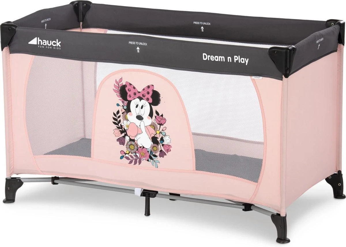 Hauck Dream'n Play Campingbedje - Minnie Sweetheart 3 Hauck Dream'n Play Campingbedje - Minnie Sweetheart