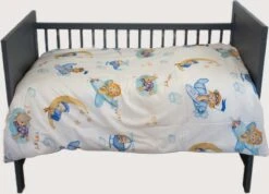 Decoware Ledikant Dekbedovertrek Fly Bear - Katoen - 100x135 Cm