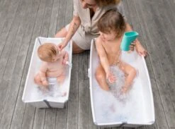 Stokke® Flexi Bath ® X-Large Transparent Blue -Bekend Babyproducten Winkel 1200x887 2